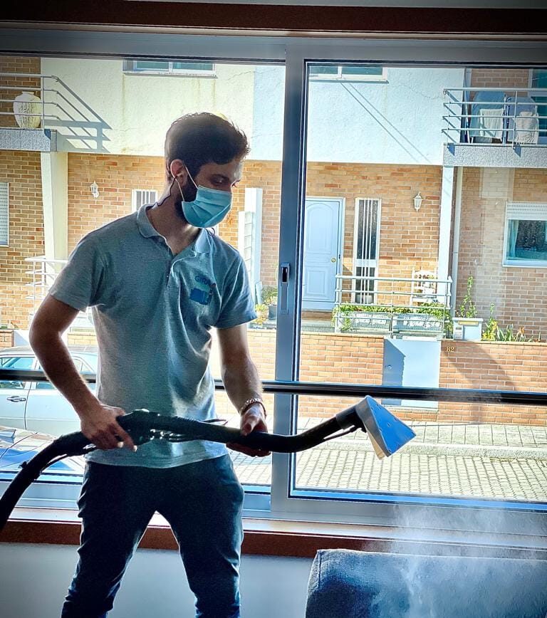 Limpeza de estofados