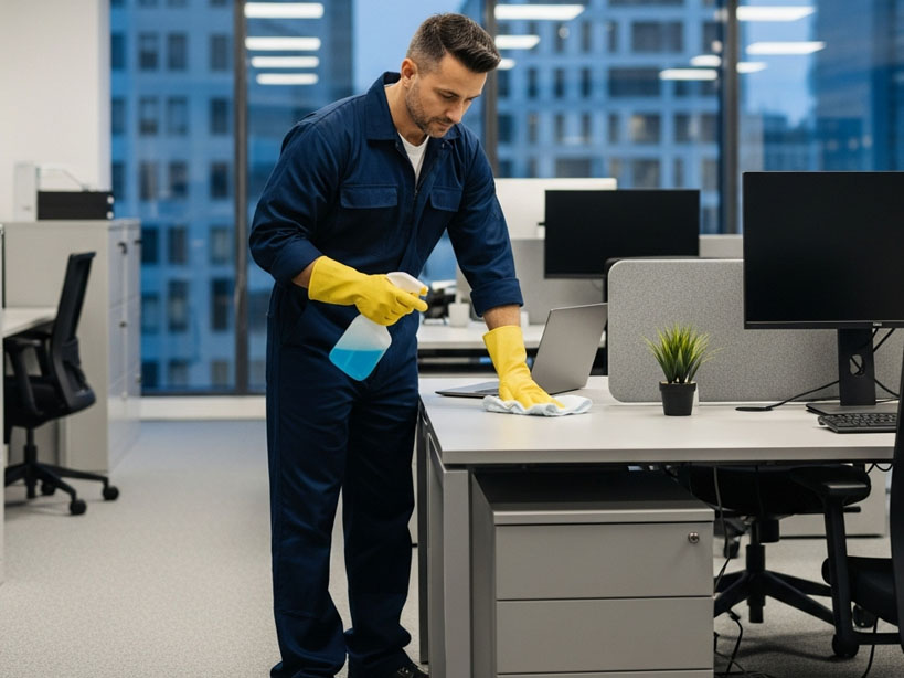 Limpeza de escritórios