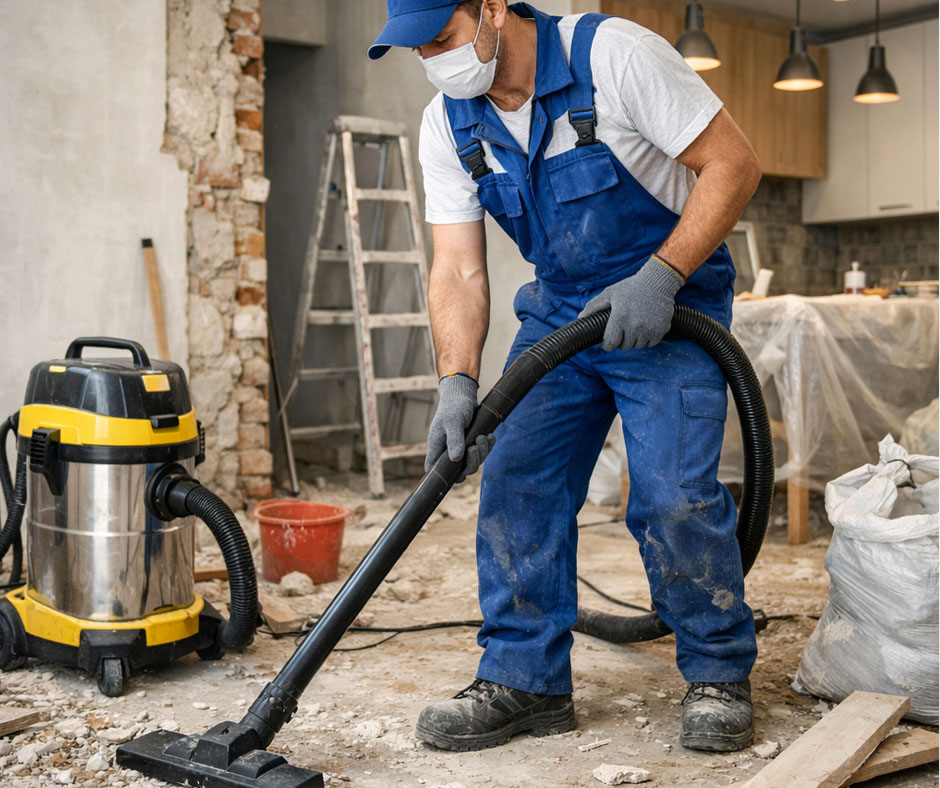 Limpeza pós-obra